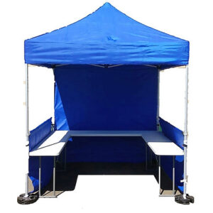 Market / Fete Stall 2.4mx2.4m with One Wall